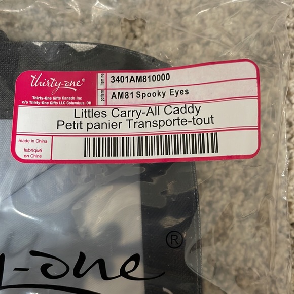 Thirty One Littles carry all caddy spooky eyes - Picture 2 of 3